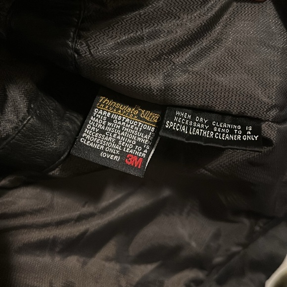 Pelle studio men’s leather belted jacket size XL - Picture 3 of 6